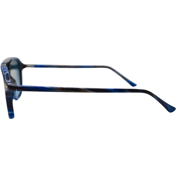 Italia Independent II 0700 BTG.021 Sunglasses | Blue Camo | Blue/Grey Mirror - Picture 3 of 11